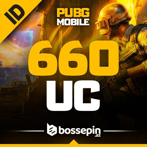 PUBG MOBİLE 660 UC