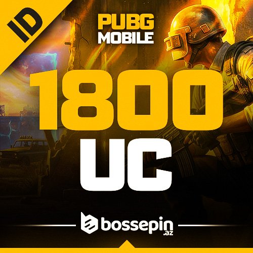 PUBG MOBİLE 1800 UC