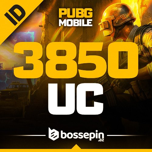 PUBG MOBİLE 3850 UC